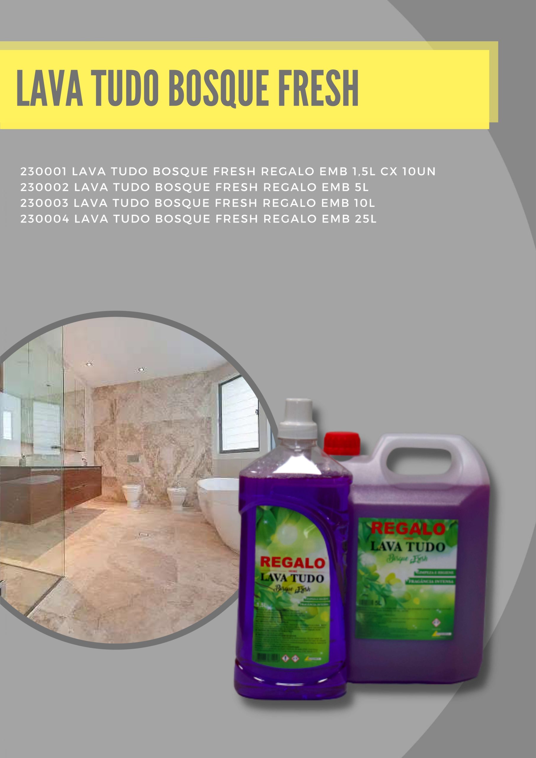 Lava Tudo Bosque Fresh