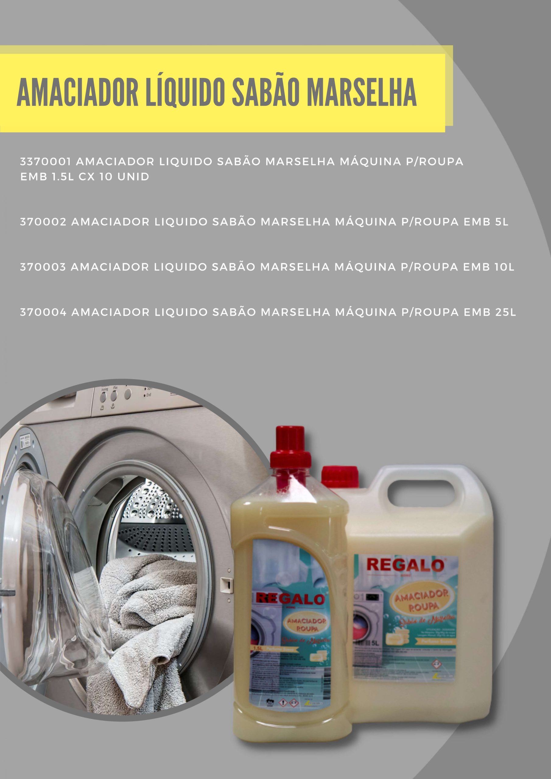 Amanciador Líquido Sabão Marselha