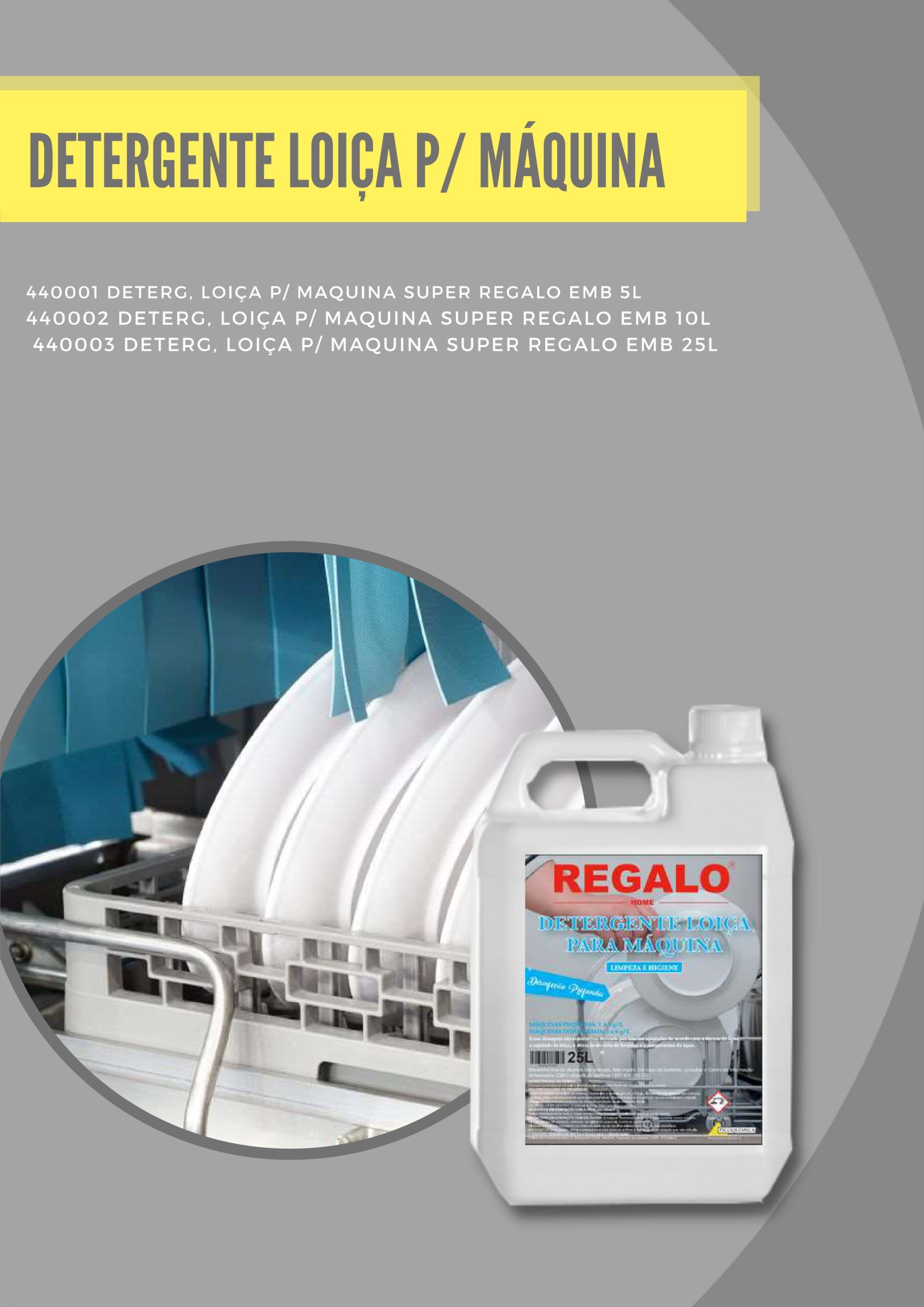 Detergente Loiça P/Máquina
